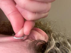 SilverSpeck Sterling Silver Cubic Zirconia Huggie Huggie J-Hoop Earrings, 12mm Review