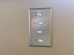 Wallplate Warehouse Century Brushed Bronze Steel - 4 Toggle Wallplate Review