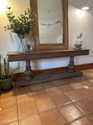 Notbrand Palmer Old Elm Console Table - Natural Review