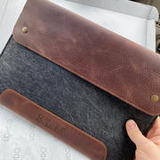 MegaGear Store MegaGear Fine Leather and Fleece Sleeve Bag for MacBook Pro, MacBook Air and iPad Case Review