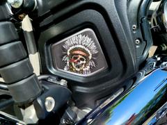 Brave Wolf Customs Indian Scout Mid-Frame Insert - Skull Warbonnet 120 Color Review