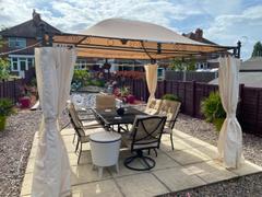 Gazebo Spare Parts Side Panel Set for 3m x 3m Garden Nation Regency Superior Patio Gazebo - Set of 4 Review