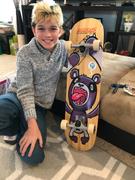 Bryan Tracey SkateXS Purple Panda Pro Complete Skateboard for Kids Review