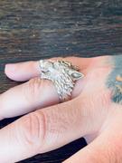 LAUGHLIN MERCANTILE Wolfsbane Antimony Wolf Ring Review