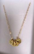 The Littl MULTI LETTER COIN NECKLACE- 14k Yellow Gold Fill Review