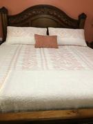 LinensNow Brielle Home Cross Stitch Quilt Set Review
