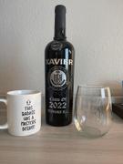 Mano's Wine Xavier University Custom Alumni Etched Wine Bottle Review