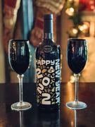 Mano's Wine Happy New Year 2022 Etched Wine Review