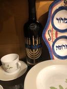 Mano's Wine Happy Hanukkah Etched Wine Bottle Review