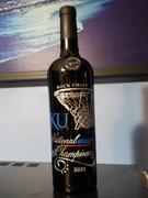 Mano's Wine 2022 KU Basketball National Champions Hoop Etched Wine Review