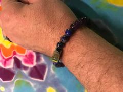 Lily Rose Jewelry Co 8mm Elizabeth April Channeled Pleiadian Sacred Geometry Limited Edition Cosmic Species Stretch Bracelet Review