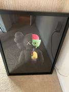 HYPED ART KAWS Black Fade Wall Art Review