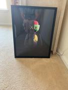 HYPED ART KAWS Black Fade Wall Art Review