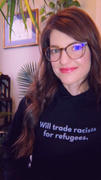 The Feminist Vibe Trade Racists For Refugees | Feminist Unisex Hoodie Review