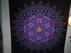 Pumayana Om Tapestry | Mandala Art | Om Wall Hanging | Aum Sangha Review