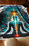 Pumayana Chakra Throw Blanket | Meditation Fleece Blanket | Galactic Body Review