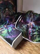 Pumayana Psychedelic Fleece Blanket | Trippy Sherpa Blanket | I See You Review