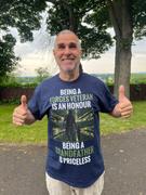 Lion Legion Proud Veteran Grandfather T Shirt Review