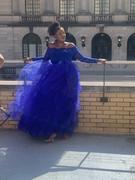 Oyemwen Royal blue lace skirt set Review