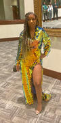 Oyemwen Custom Birthday Dress Mermaid Color Review