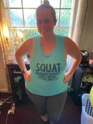 StrongGirlClothing SQUAT Because Nobody Raps About Little Butts Muscle Tank Review