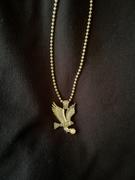 The GUU Shop 33mm Gold-Plated Micro-inlay Zircon #eagle# Pendant &rapper Chain Review