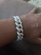 The GUU Shop 20MM 18K WhiteGold-Plated Miami Cuban Link Bracelet Review