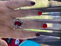 Discovered Handmade Leaf Ruby Ring Review