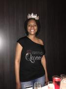 Zoe and Eve Birth Day Queen Rhinestone T Shirt Review