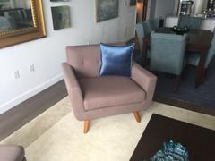Lexmod Engage Upholstered Fabric Armchair Review