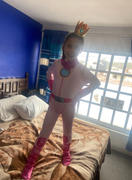 Newcossky.fr Enfant Super Mario Bros Princesse Peach Combinaison Cosplay Costume Review