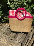 The Basket Room KANN: Oval Pink Rim Bolga Shopping Basket Review