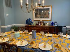 Couleur Nature French Tablecloth Sunflower Yellow & Blue Review