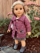 aleksandrajones Library Sweater 18 Inch Doll Clothes Knitting Pattern Review