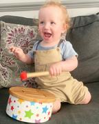 Bigjigs Toys Wooden Drum Review