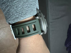 Borealis Watch Company Borealis Vulcanized Rubber Strap 22mm Green Review