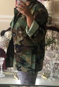 Firegypsy Vintage Vintage Military Jacket Camo Army Button Down Camo Shirt Jacket IN YOUR SIZE Review