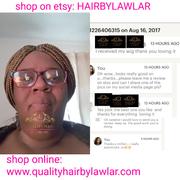 QualityHairByLawlar Box Braids Fully Hand Braided Lace Wig (Strawberry Blonde) Review