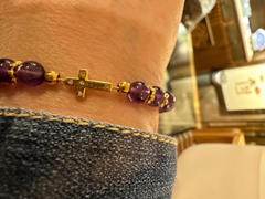 Karma and Luck Leap of Intuition - Amethyst Cross Charm Bracelet Review