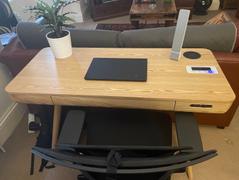 LoungeLiving.co.uk Jual Furnishings San Francisco Smart Desk Oak - Speaker - Charging Review