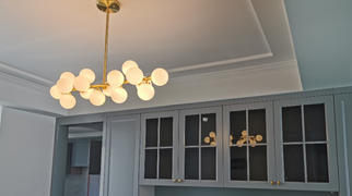 7PM Home Contemporary Ball Linear Chandelier Review