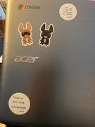 French Bulldog Love Brindle / French Bulldog Mini Sticker Review