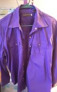 The Western Company Roper Womens Purple 100% Cotton L/S Solid Poplin Snap L/S Western Shirt Review