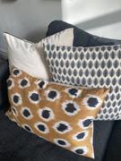 my little wish IKAT cushion cover - Black and Gold - 40 x 60 cm Review
