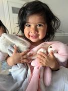 Bunnies By The Bay Nibble Buddy Blanket - Blossom Review