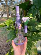 CaliConnected Empire Glassworks Lavender Tulip Double Bowl Review