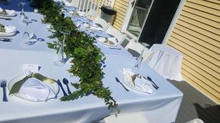 tableclothsfactory.com 90x156 White Polyester Rectangular Tablecloth Review