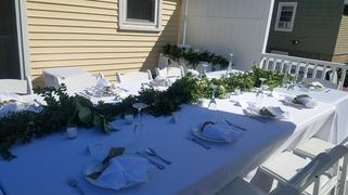 tableclothsfactory.com 90x156 White Polyester Rectangular Tablecloth Review