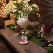 tableclothsfactory.com 12x108 Artificial Grass Table Runner Review