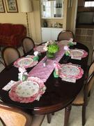 tableclothsfactory.com 12x108 Orange Taffeta Pintuck Table Runner Review